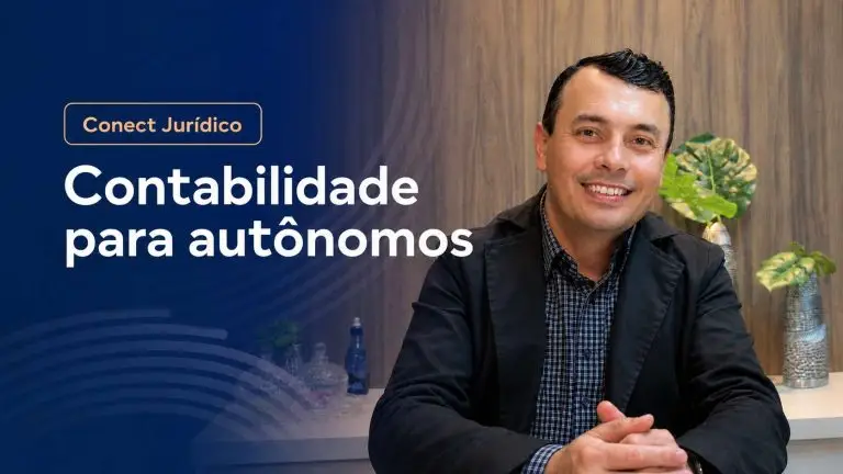 Capa vídeo Conect Jurídico+ | Contabilidade para autônomos